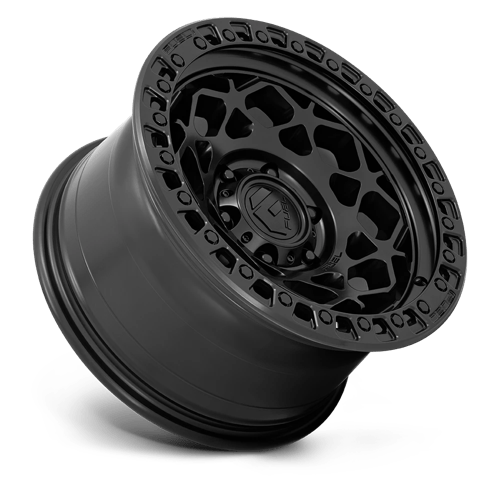 Fuel 1Pc D786 Unit 17X9 +1 Matte Black W/ M-Black Ring