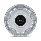 Us Mag 1Pc Uc146 Arlington 20X8.5 +1 Silver M-Blk Center W/ Dc-Lip