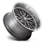 Us Mag 1Pc U139 Santa Cruz 20X10 +6 Anthracite W/ Diamond Cut Lip