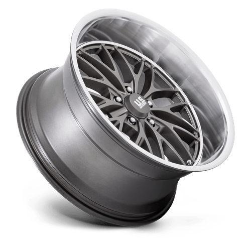 Us Mag 1Pc U139 Santa Cruz 20X10 +6 Anthracite W/ Diamond Cut Lip