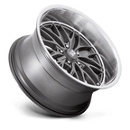 Us Mag 1Pc U139 Santa Cruz 20X8.5 +6 Anthracite W/ Diamond Cut Lip
