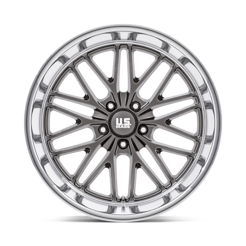 Us Mag 1Pc U139 Santa Cruz 22X9 +15 Anthracite W/ Diamond Cut Lip