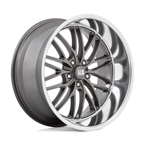 Us Mag 1Pc U139 Santa Cruz 22X10.5 +0 Anthracite W/ Diamond Cut Lip