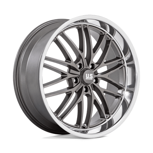 Us Mag 1Pc U139 Santa Cruz 22X9 +15 Anthracite W/ Diamond Cut Lip