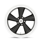 Us Mag 1Pc U136 Ts 22X10.5 +0 Gloss Black W/ Diamond Cut Lip