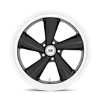 Us Mag 1Pc U136 Ts 22X9 +15 Gloss Black W/ Diamond Cut Lip