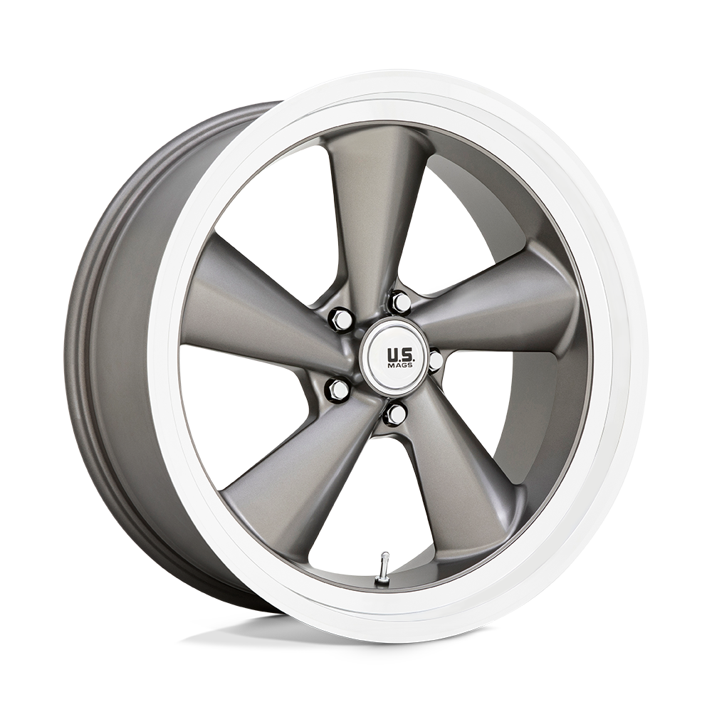Us Mag 1Pc U137 Ts 22X10.5 +0 Anthracite W/ Diamond Cut Lip