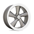 Us Mag 1Pc U137 Ts 22X9 +15 Anthracite W/ Diamond Cut Lip
