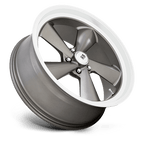 Us Mag 1Pc U137 Ts 22X9 +15 Anthracite W/ Diamond Cut Lip