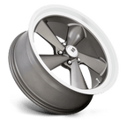 Us Mag 1Pc U137 Ts 22X10.5 +0 Anthracite W/ Diamond Cut Lip