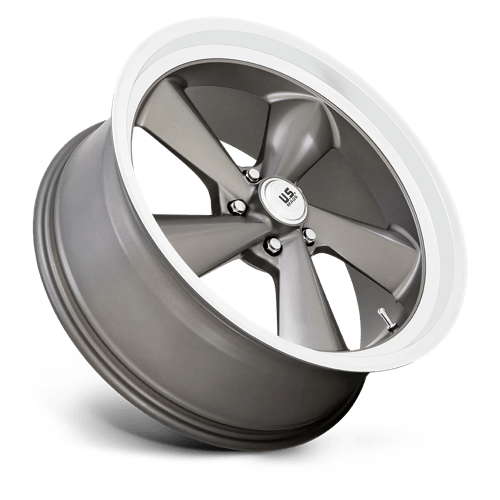 Us Mag 1Pc U137 Ts 22X9 +15 Anthracite W/ Diamond Cut Lip