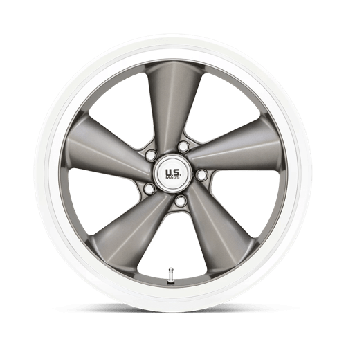Us Mag 1Pc U137 Ts 22X9 +15 Anthracite W/ Diamond Cut Lip
