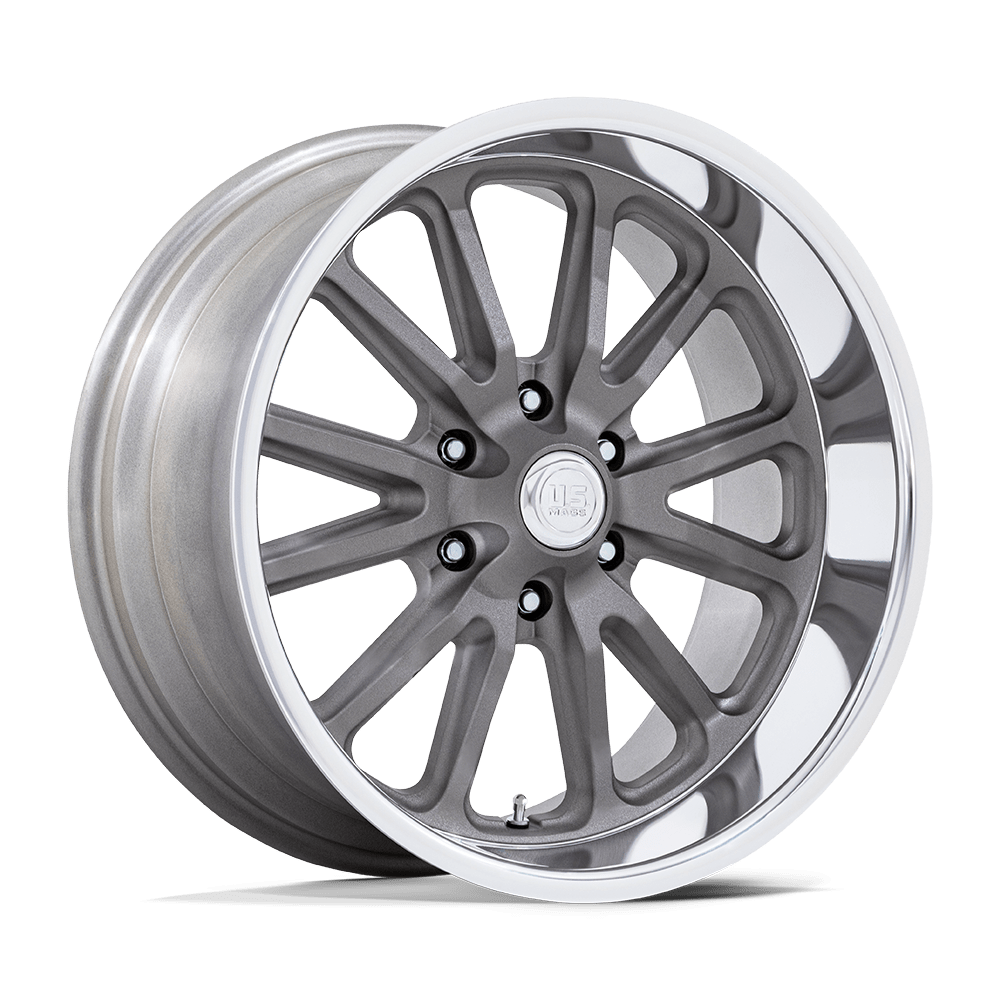 Us Mag 1Pc Uc145 Rambler 6 20X9.5 +1 Matte Gunmetal Diamond Cut Lip