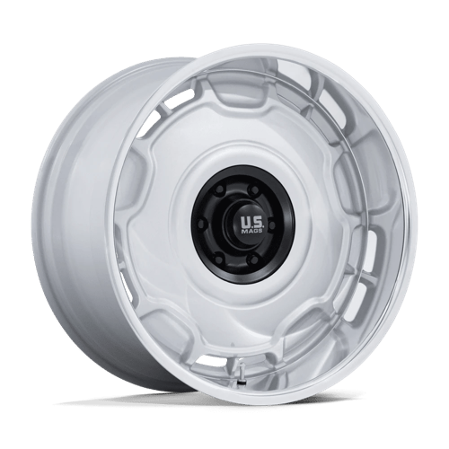 Us Mag 1Pc Uc146 Arlington 20X8.5 +1 Silver M-Blk Center W/ Dc-Lip
