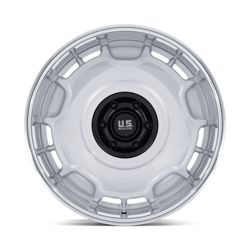 Us Mag 1Pc Uc146 Arlington 20X10 +6 Silver M-Blk Center W/ Dc-Lip