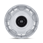 Us Mag 1Pc Uc146 Arlington 20X8.5 +1 Silver M-Blk Center W/ Dc-Lip