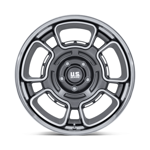 Us Mag 1Pc Uc147 Flagstaff 22X10.5 +12 Anthracite W/ Mach-Fc & Chr-Lp