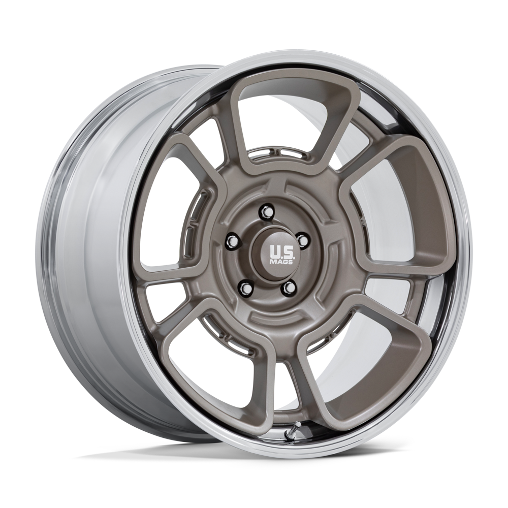 Us Mag 1Pc Uc147 Flagstaff 20X10 +6 Pewter W/ Chrome Lip