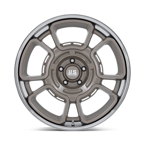 Us Mag 1Pc Uc147 Flagstaff 22X10.5 +12 Pewter W/ Chrome Lip