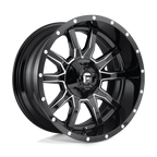 Fuel 1Pc D627 Vandal 20X9 +20 Gloss Black Milled