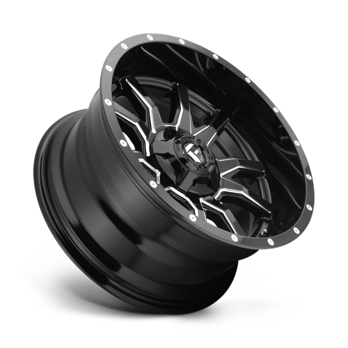 Fuel 1Pc D627 Vandal 20X9 +19 Gloss Black Milled