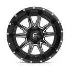 Fuel 1Pc D627 Vandal 20X9 +1 Gloss Black Milled