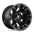 Fuel 1Pc D560 Vapor 20X9 +1 Matte Black