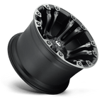 Fuel 1Pc D851 Vapor 20X9 +35 Matte Black Gray Tint