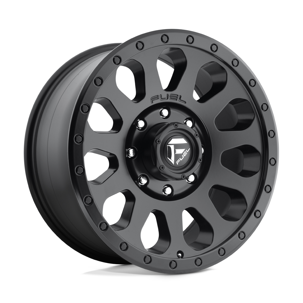 Fuel 1Pc D579 Vector 17X8.5 -6 Matte Black