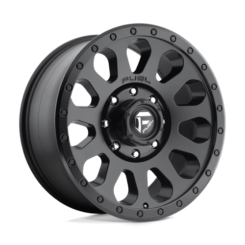 Fuel 1PC D579 VECTOR 16X8 +20 MATTE BLACK