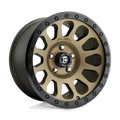 Fuel 1Pc D600 Vector 17X8.5 +20 Matte Bronze Black Bead Ring