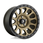 Fuel 1Pc D600 Vector 17X8.5 +20 Matte Bronze Black Bead Ring