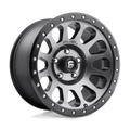 Fuel 1PC D601 VECTOR 17X8.5 +20 MATTE GUN METAL BLACK BEAD RING