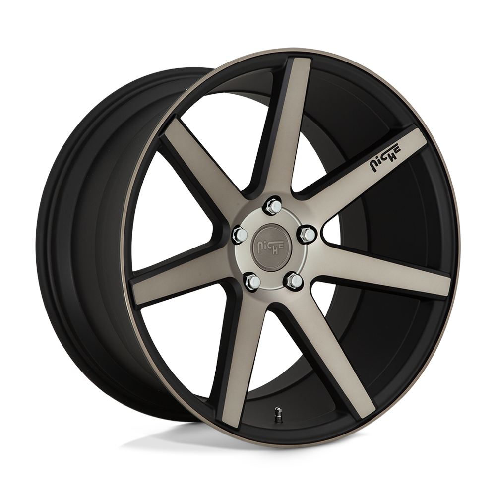 Niche 1Pc M150 Verona 20X9 +25 Matte Black Machined
