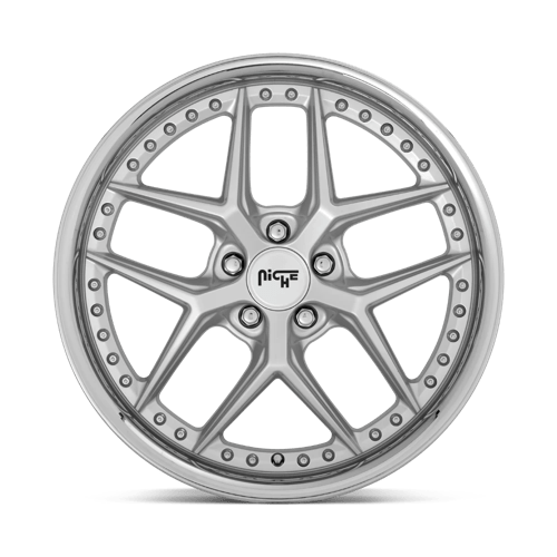 Niche 1Pc M225 Vice 20X10.5 +35 Matte Silver