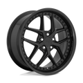 Niche 1Pc M226 Vice 19X8.5 +35 Gloss Black Matte Black