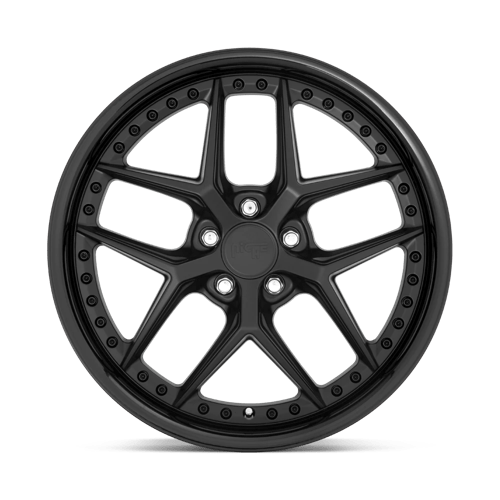 Niche 1Pc M226 Vice 19X8.5 +35 Gloss Black Matte Black