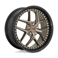 Niche 1Pc M227 Vice 20X9 +35 Matte Bronze Black Bead Ring