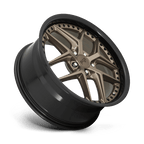 Niche 1Pc M227 Vice 19X8.5 +42 Matte Bronze Black Bead Ring