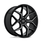 Niche 1Pc M232 Vice Suv 24X10 +30 Gloss Black Milled