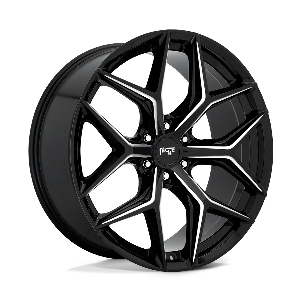 Niche 1Pc M232 Vice Suv 24X10 +30 Gloss Black Milled
