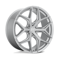 Niche 1Pc M233 Vice Suv 24X10 +30 Gloss Silver Brushed