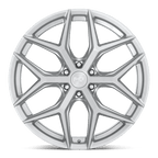 Niche 1Pc M233 Vice Suv 24X10 +30 Gloss Silver Brushed