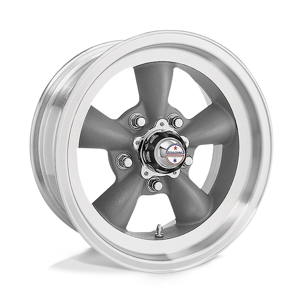 American Racing Vintage Vn105 Torq Thrust D 15X10 -44 Torq Thrust Gray W/ Mach Lip