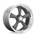 American Racing Vintage Vn215 Classic Torq Thrust Ii 20X8 +0 Mag Gray W/ Machined Lip