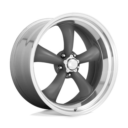 American Racing Vintage Vn215 Classic Torq Thrust Ii 20X10 +6 Mag Gray W/ Machined Lip