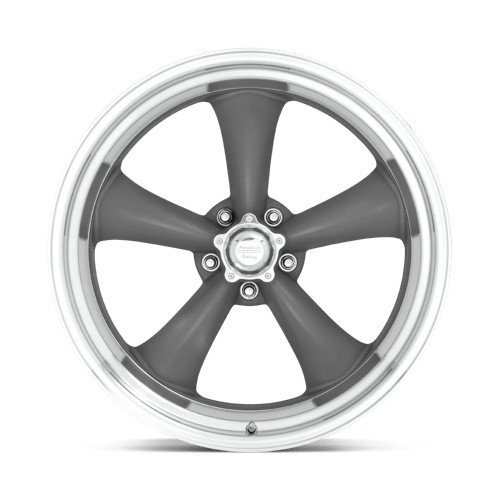 American Racing Vintage Vn215 Classic Torq Thrust Ii 18X10 +6 Mag Gray W/ Machined Lip
