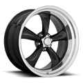 American Racing Vintage Vn315 Torq Thrust Ii 1 Pc 22X11 +18 Gloss Black Machined Lip