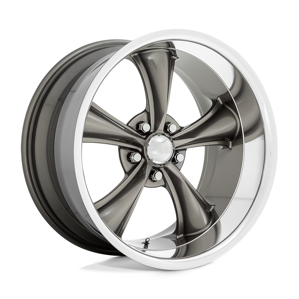 American Racing Vintage Vn338 Boss Tt 20X10 +2 Graphite W/ Diamond Cut Lip