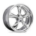 American Racing Vintage Vn425 Torq Thrust Sl 20X10 -11 Torq Thrust Gray W/ Polish Lip